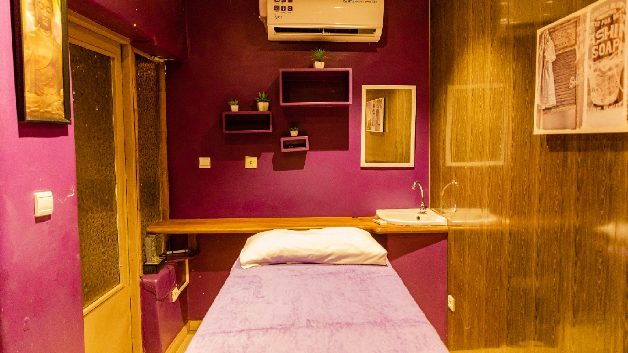 Salle de massage